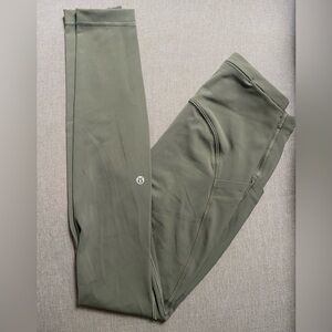 Lulu grey sage leggings